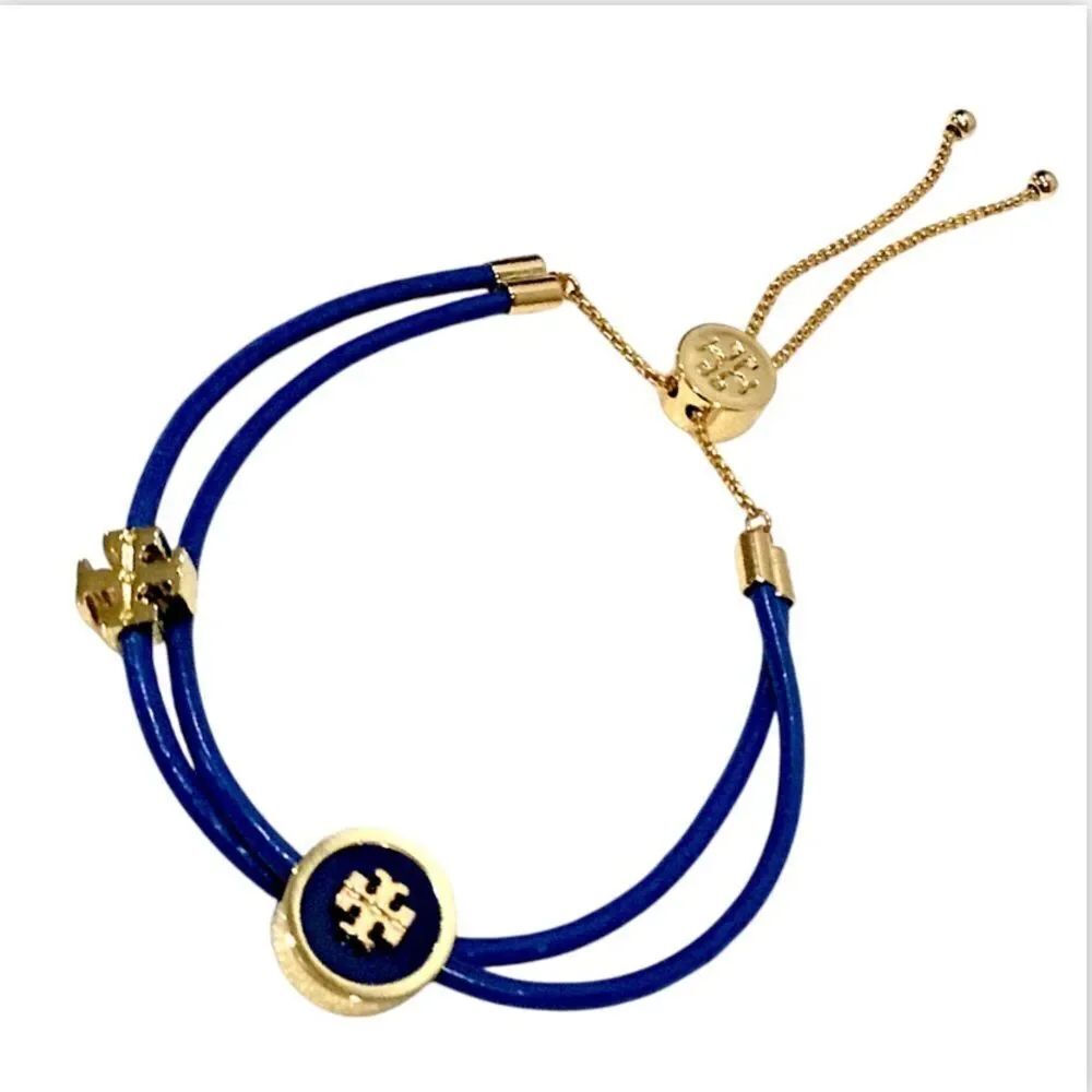 TORY BURCH KIRA ENAMEL SLIDER BRACELET